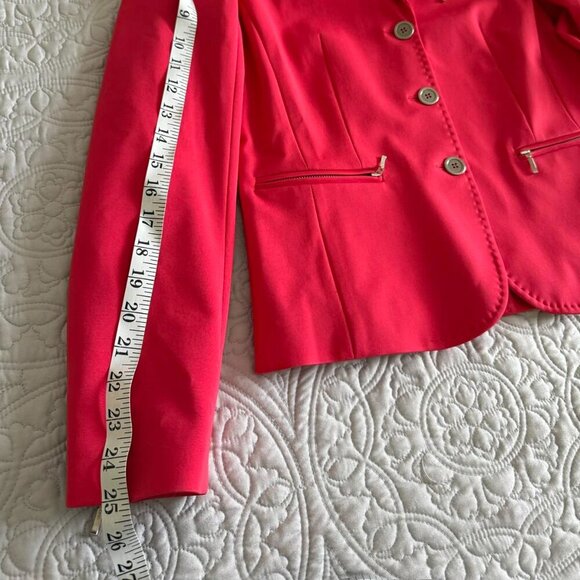 MARC AUREL Women's Blazer Jacket Hot Pink Size M - Picture 12 of 14